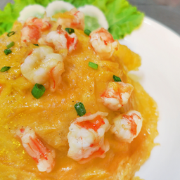 ข้าวไข่ข้นกุ้ง