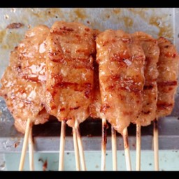 หมูปิ้ง  50  ไม้