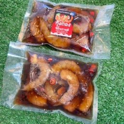 กุ้งดองซีอิ้วเกาหลี ไซส์ใหญ่7-8ตัว