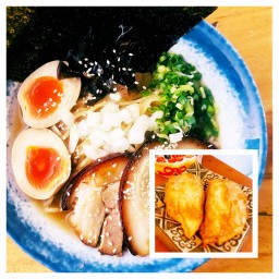 Gyoza set + Sesame Shoyu Ramen