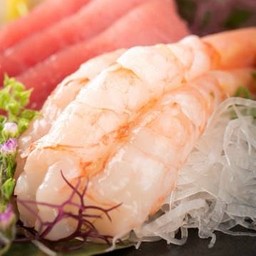 C18 - กุ้งหวาน (5 ตัว) (ซาชิมิ) Ebi Sashimi