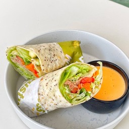 แร็ปแป้งสูตรพิเศษลาบหมูแซ่บ ลีนๆ แคลต่ำ อิ่มนาน