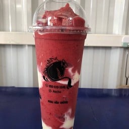 สมูทตี้มิกซ์เบอรี่(มิกซ์เบอรี่ปั่นโยเกิร์ต)