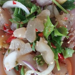 ยำเอ็นแก้วเนื้อ