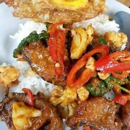 ข้าวกระเพรา หน้าไปรษณีย์วิเศษชัยชาญ