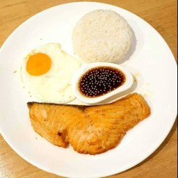 ข้าวแซลม่อนเทอริยากิ