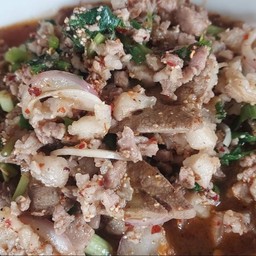 ลาบหมูตับ