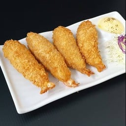 กุ้งชุบเกล็ดขนมปังทอด