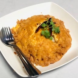 ข้าวไข่เจียวหมูสับบบ
