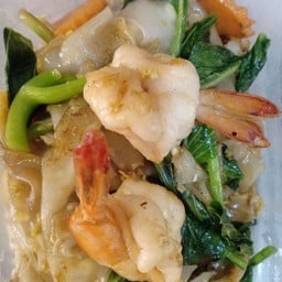 ผัดซีอิ้วกุ้ง