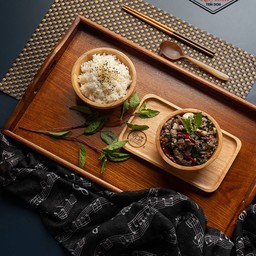 ข้าวกะเพราเนื้อวากิว (ไม่รับไข่ออนเซน)