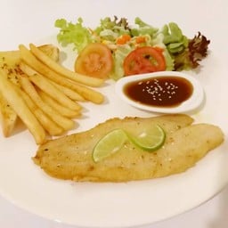 สเต็กปลาดอรี่ย่าง