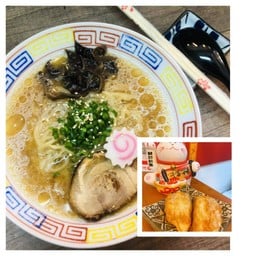 ซุปมิโสะ+เกี๋ยวซ่าหมู2ชิ้น