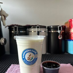 นมสดบุกบราวน์ชูการ์ Brown Sugar Jelly Fresh Milk