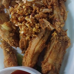 ปีกกลางไก่ทอด