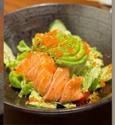 A28 - สลัดแซลมอนอะโวคาโด Salmon Avocado Salad