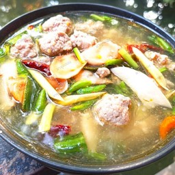 ต้มแซบหมูสับ