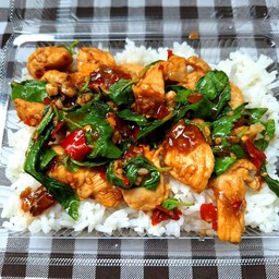 กระเพราไก่