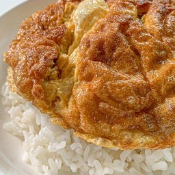 ข้าวไข่เจียว เลือกได้3อย่าง ไข่2ฟอง