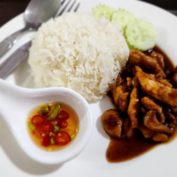 ข้าวหมูผัดซอสเทอริยากิ