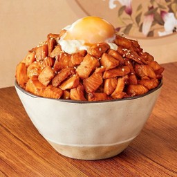 ข้าวหน้าแซลมอนมิจินกิริ