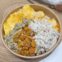 ข้าวไข่ข้นหน้าปู 2 หน่อ