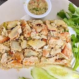 ข้าวผัดเนื้อปูล้วน Fried Rice  Crab Meat