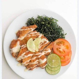 ไก่กรอบครีมมะนาว