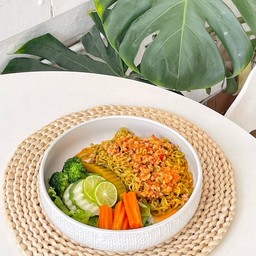 ยำบะหมี่แห้งหมูสับ คลีน ลีนไขมัน