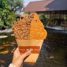 Flat Croissant dark chocolate