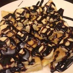 โรตีกล้วย +ช็อกโกแลต