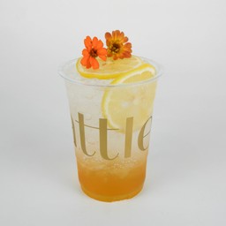 Lemon italian soda เลม่อนอิตาเลี่ยนโซดา