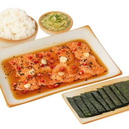 เซ็ตแซลมอนดองซีอิ๊ว