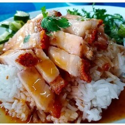 ข้าวหมูกรอบ