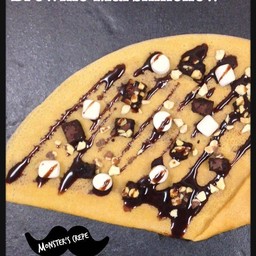 เครปบราวนี่มาร์ชเมโล Brownie Marshmallow