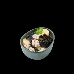 [ไข่เจียวกะเสน่ห์น้ำพริก] ไข่เจียว + แกงจืดเต้าหู้สาหร่าย