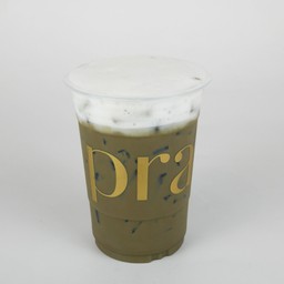 Hojicha latte โฮจิฉะนมสด