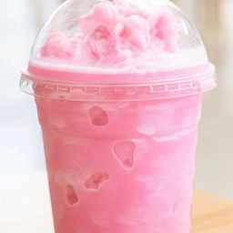 นมชมพูปั่น