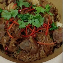 ซี๋่โครงเต้าซี่อบวุ้นเส้น