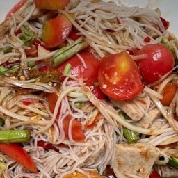 ตำข้าวปุ้นหมูยอ