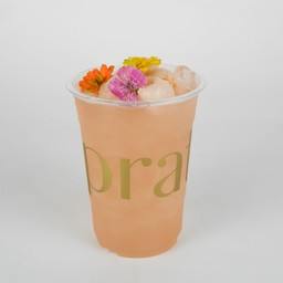 LycheePeach tea ชาลิ้นจี่พีช