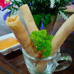 ทองม้วนไส้กุ้ง