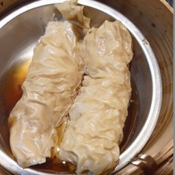 ฟองเต้าหู้ไส้กุ้งนึ่ง