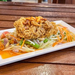 ตำไทยปลาดุกฟู