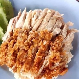 ไก่ต้มสับ+ทอด