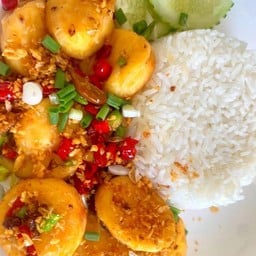 เต้าหู้ทอด ผัดพริกเกลืออ .. ว้าววว  มากเด้อออ