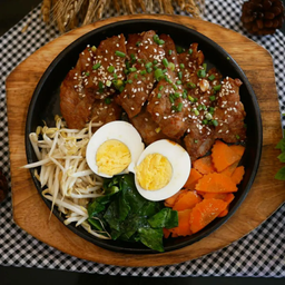 หมูหม่าล่ากระทะร้อน