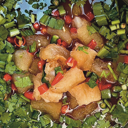 ต้มแซ่บเอ็นหมู