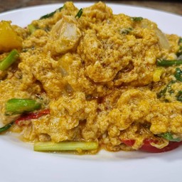 Stir-Fried Crab Meat with Curry Powder