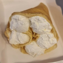 เครปครีมนมสด วิปครีม 7 สคูป